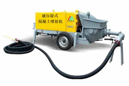 液壓濕式混凝土噴射機